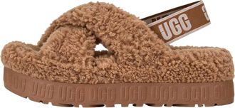 UGG (WMNS) UGG Oh Fluffita Cross Strap Sandals Chestnut 1191135-CHE
