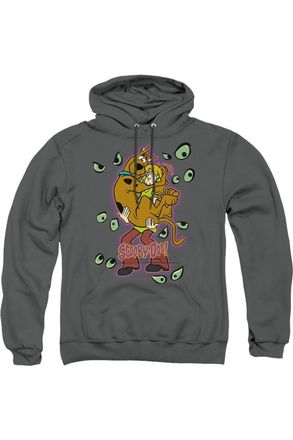 Gildan Scooby Doo Being Watched Adult Pull Over Hoodie / Hooded Sweatshirt