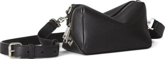 Fendi Borsa a spalla con zip - Nero