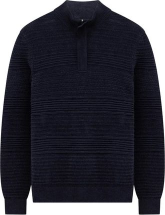 State of Art Turtleneck Trui - Heren - Truien - Blauw - Maat: M Katoen