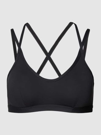 Esprit Bikini-Oberteil mit gekreuzten Spaghettiträgern in Black, Größe 36