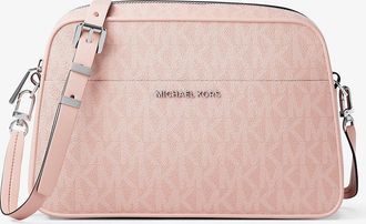 Michael Kors Jet Set Small Signature Logo Camera Crossbody Bag