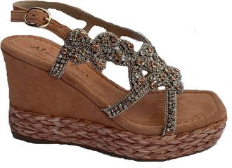 Alma En Pena Womens Malaquita Wedge Sandals In Tejus