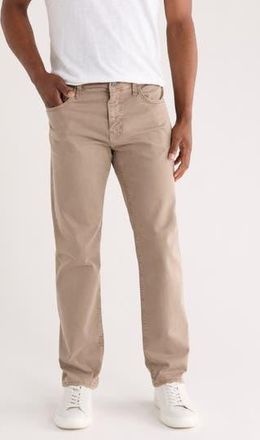 Mavi Zach Straight Leg Twill Pants in Fallen Rack Twill at Nordstrom Rack, Size 40 X 32