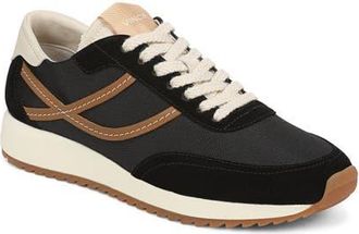Vince Santa Monica Sneaker in Black/saddle at Nordstrom, Size 5.5