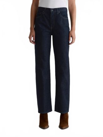 AG - Adriano Goldschmied Brinley Straight Leg Jeans In Moonrise