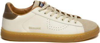 Blauer Schoenen, Heren, Beige, 44 EU, Leer, Lowell 01 Sneaker