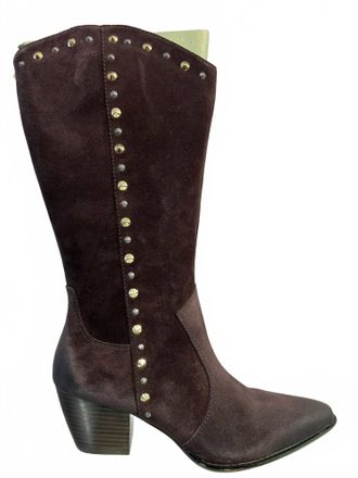 Salvia Womens Vizalo Suede Tall Boot In Brown