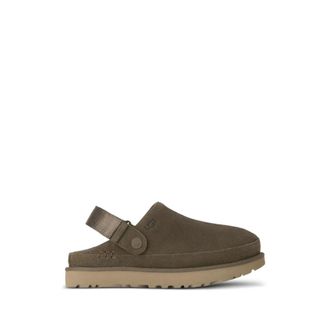 UGG Clogs, female, Gray, Size: 10 US UGG Flat shoes