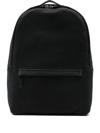 The Row Sisal zip-fastening backpack - men - Cotton/Cotton - One Size - Black