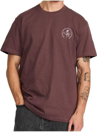 Revolution Printed T-Shirt 1458 COW T-Shirt f&uuml;r Herren | braun