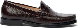 Stuart Weitzman Lottie Loafer - Dames - Loafers - Bruin - 35 EU - Schoenen