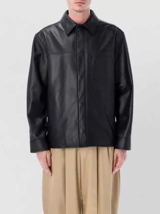 Loewe lambskin shirt jacket relaxed cut