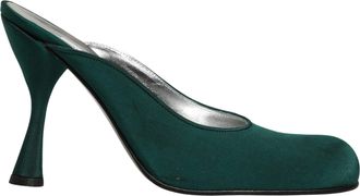 Dolce & Gabbana Green Suede Leather High Heel Pumps Womens Shoes (Pre-Owned)