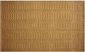 Imports Decor Natural Waves Jute Rug, 100% Handwoven Jute Indoor Area Rug, Eco-Friendly Natural Fiber Floor Rug for Living Room & Entryway