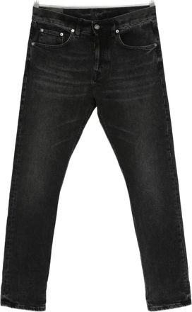 Dondup Jeans con design a cinque tasche - Nero