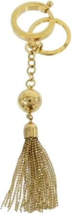 Louis Vuitton Pre-owned Accessories, female, Yellow, Size: ONE SIZE Pre-owned Fabric Key-holder