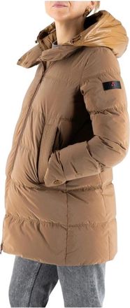 Peuterey Unix Bmat Jacket - Dames - Dons jassen - Bruin - M - Polyester - Jassen