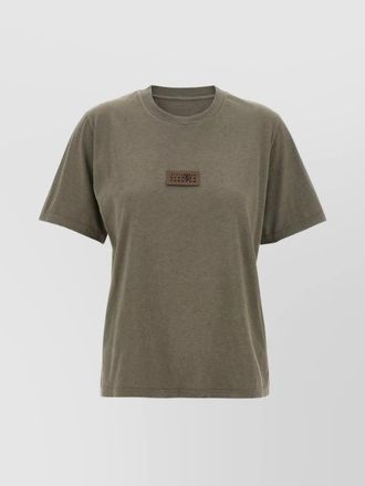 Maison Margiela crew neck patch t-shirt