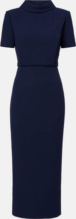 Roland Mouret Abito midi in cady