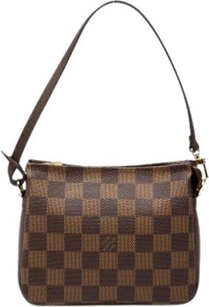 Louis Vuitton Pre-owned Shoulder Bags, female, Brown, Size: ONE SIZE Pre-owned Trousse Pochette