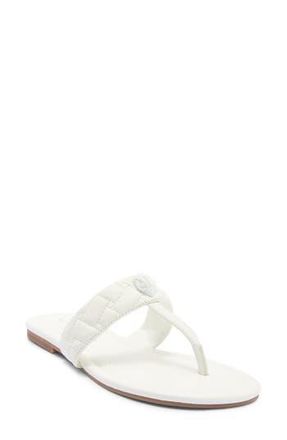 Kurt Geiger Kensington T-Strap Sandal in White at Nordstrom Rack, Size 7.5Us / 38Eu