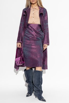 Diesel Skirt DE-SIRA-FSI, Womens, Purple