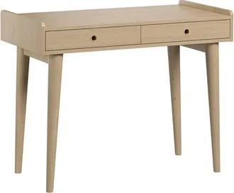 Calicosy Escritorio 2 cajones L96 cm - Acabado roble