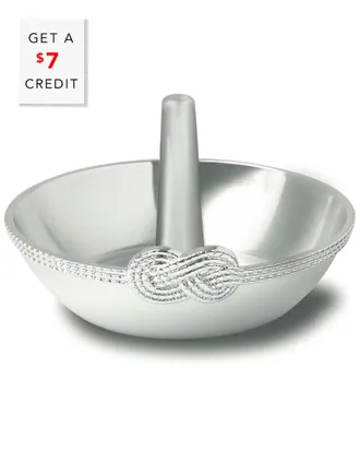 Wedgwood Vera Wang For Wedgwood Infinity Ring Holder With $10 Credit