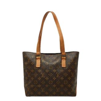 Louis Vuitton Pre-owned Tote Bags, female, Brown, Size: ONE SIZE Pre-owned Cabas Piano Monogram Tote Bag