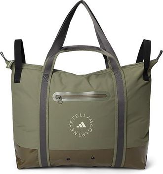 adidas by Stella McCartney Tote JY4187 Tote Handbags Legacy Green Almond Milk/SMC, Polyester
