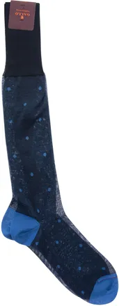 Gallo Polka Dot Cotton Long Socks