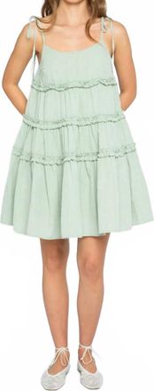 Daisy Street Womens Drift Dress In Mint