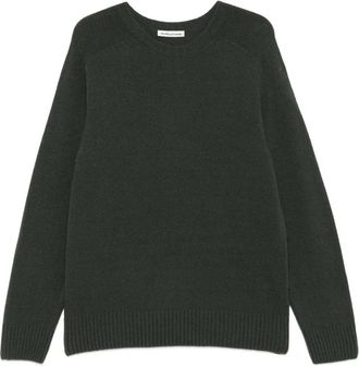 Ymc You Must Create Suedehead Jumper - Heren - Ronde hals truien - Groen - M - Truien & Vesten