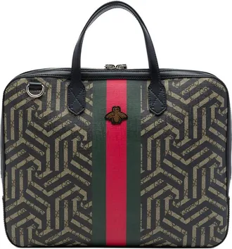 Gucci Pre-owned Gucci GG Supreme Caleido Web Briefcase Unisex ZR2VTGAN25TA6K1D