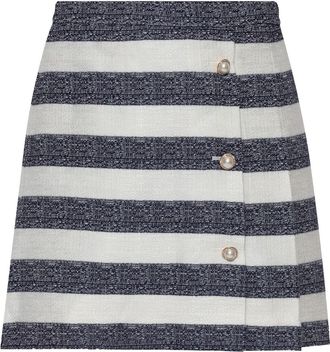 Kate Spade New York Minigonna a righe - Blu