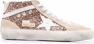 Golden Goose Mid Star Sneaker - Dames - Schoenen - Veelkleurig - Maat: 40 EU Leer