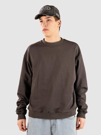 Blue Tomato Cropped Crew Sweater washed black