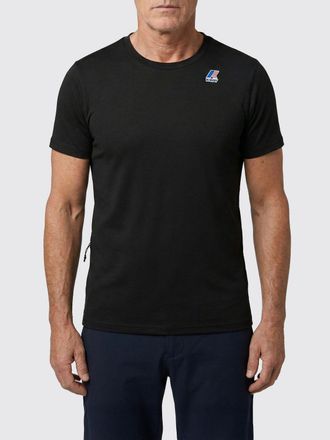 K-Way T-shirt Leonide in cotone con logo K-way