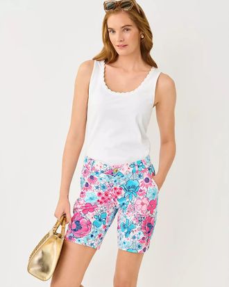 Lilly Pulitzer Gabbie Crochet Trimmed Knit Tank Top