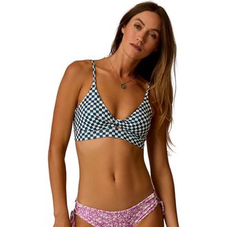 Carve Designs Elba Jade Texture Bralette Top for Water Sports in Surfside at Nordstrom, Size Large