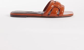 Aldo Aldo - Elenaria - Sandali bassi color cuoio-Marrone