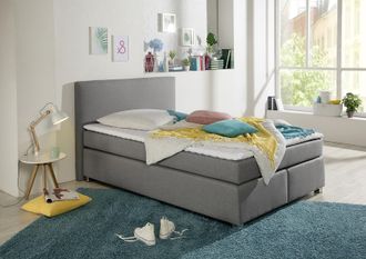 Inosign Boxspringbett »Eliana« inkl. Topper, in 4 Breiten, 3 Matratzenarten und 2 Härtegraden
