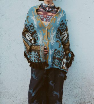Carolina K Pampa Poncho In Multi