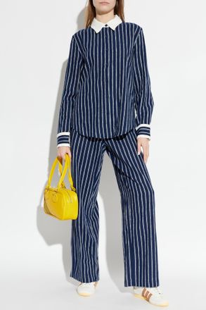 The Upside Trousers Belize, Womens, Navy Blue