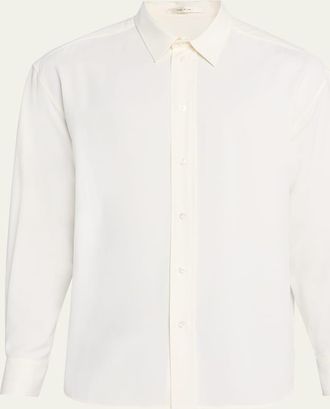 The Row Mens Granada Silk Sport Shirt