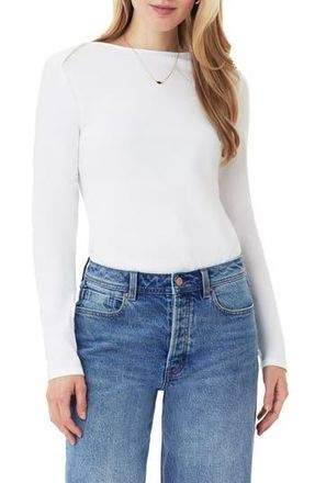 Scotch & Soda Boat Neck Knit Top in Bright White at Nordstrom Rack, Size X-Small