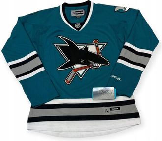 OEM Sudadera De Hockey Verde Peque&ntilde;a Reebok Nhl6 San Jose Sharks