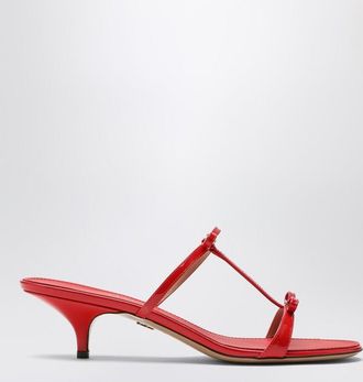Ferragamo Flame red Mini Bow sandals