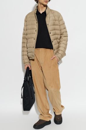 Moncler Down Jacket Clorin, Mens, Beige